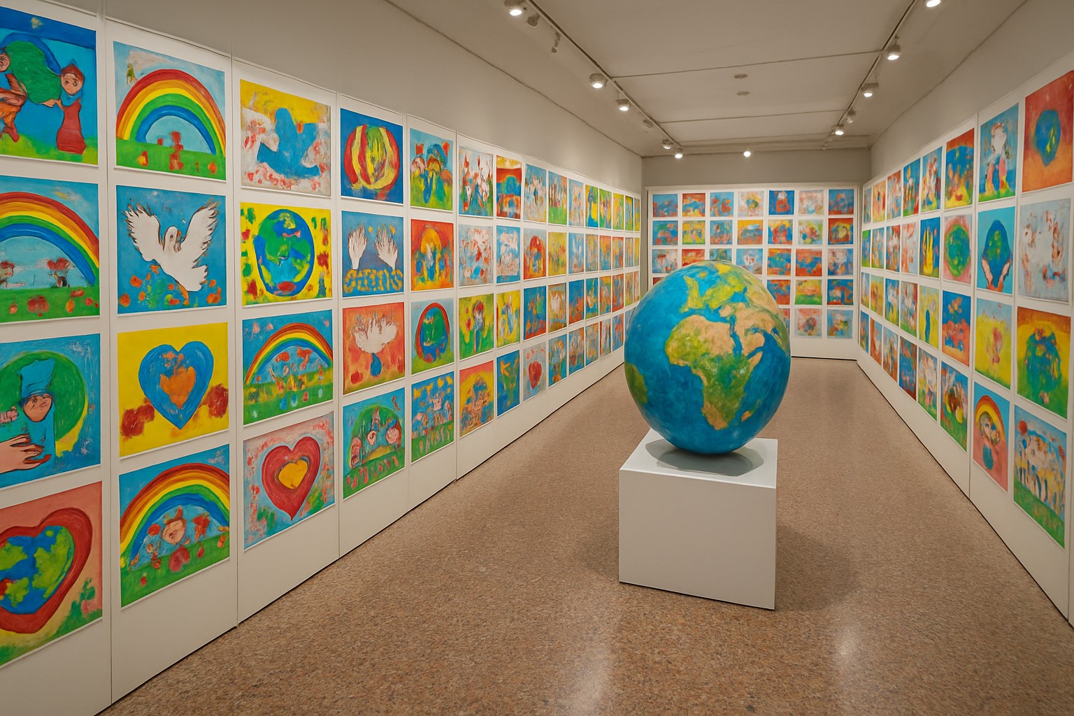 L’arte dei bambini per un mondo migliore