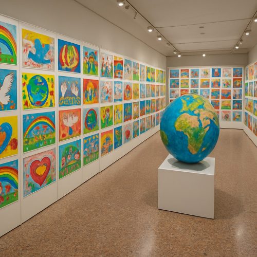 L’arte dei bambini per un mondo migliore