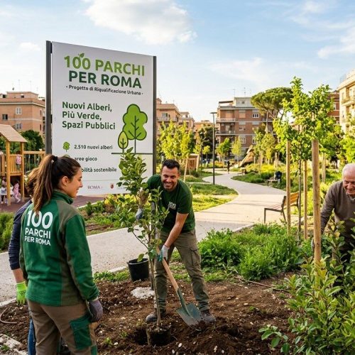 Il Piano “100 Parchi per Roma”: l’infrastruttura verde per contrastare le disuguaglianze urbane